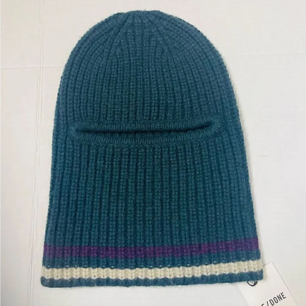 Re/Done Winter hat Retro Knit Balaclava new